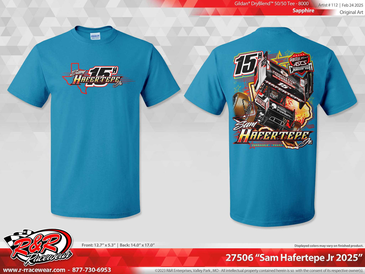 2025 - ASCS 5 Time Champion SAPPHIRE