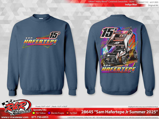 2025 SUMMER - Crew Sweatshirt - Indigo Blue