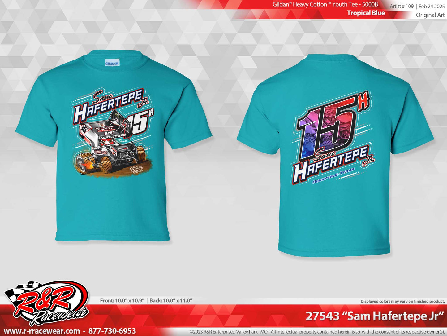 2025 YOUTH - TROPICAL BLUE