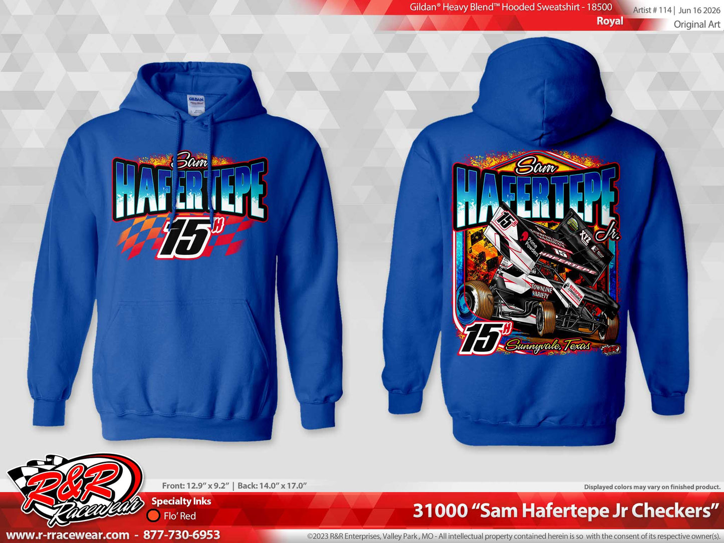 2026 YOUTH - Royal Hoodie