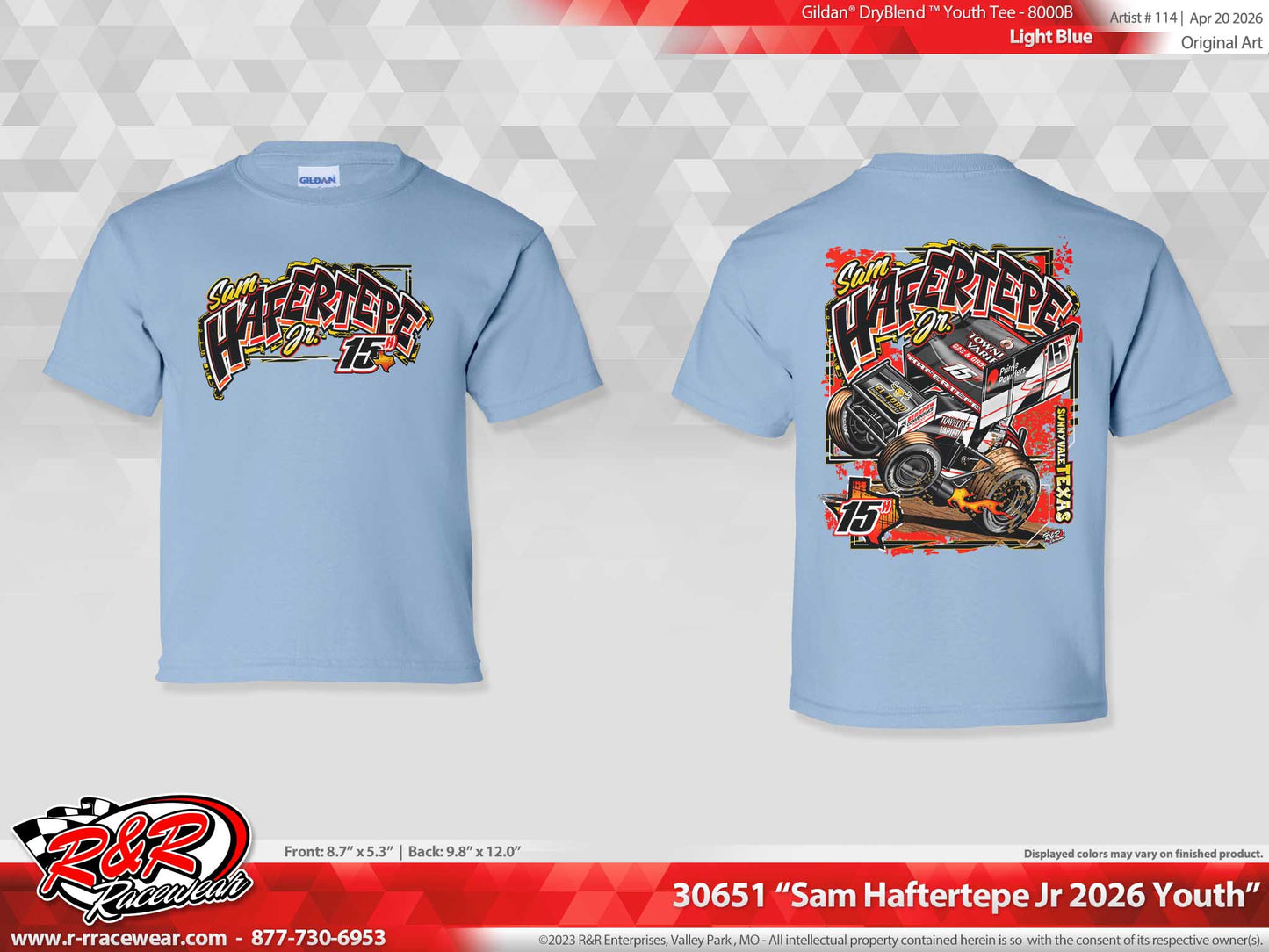 2026 YOUTH - Light Blue