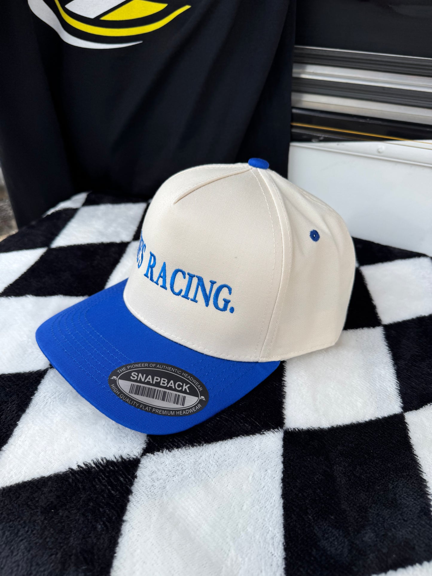 He’s Racing Hat
