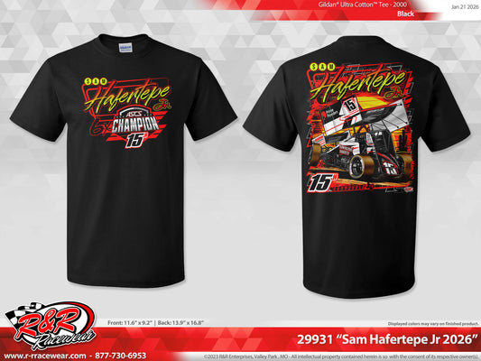 2026 ASCS 6 Time Champion Shirt - Black